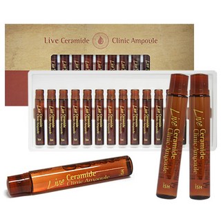 아이쉬 라이브 세라마이드 손상모 케어 크리닉 헤어 앰플, 15개, 13ml, 13ml