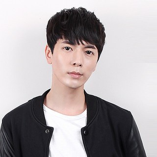 가발닷컴 남자가발 인모 부분가발 투블럭위그 12종 모음, 7. 내츄럴볼륨펌 L사이즈 어두운검정, 1개