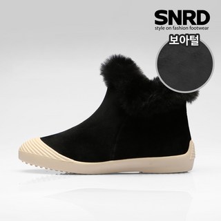 SNRD 여성용 겨울 털 방한화 SN521
