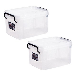 코멕스산업 네오박스80(8L), WHITE, 2개