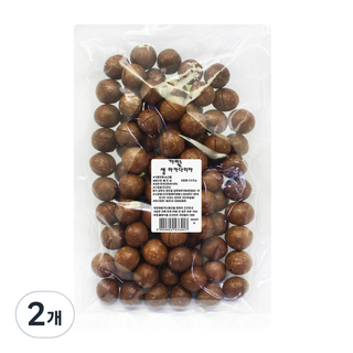 까먹는 생 마카다미아, 500g, 2개