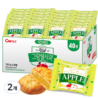 오즈랜드 그랑쉘 사과 사과잼 쿠키, 2개, 780g