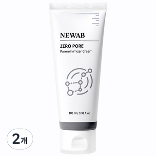 뉴에이비 제로 포어 모공 수축 크림, 2개, 100ml