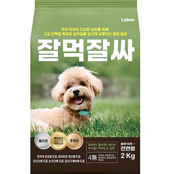 잘먹잘싸 전연령 피부 모질 황금변 고양이 건식사료 연어  2kg  2개-추천-상품