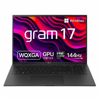 LG전자 2024 그램17 17ZD90SU-GX56K WIN11 (SSD 1TB)-추천-상품