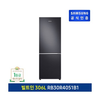 삼성전자 삼성 2도어 306L 엘레강트블랙 (RB30R4051B1)-추천-상품