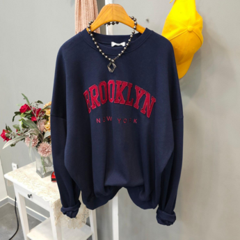 [시엔느] Poets Sweatshirt (Navy) S4FTS04D-추천-상품