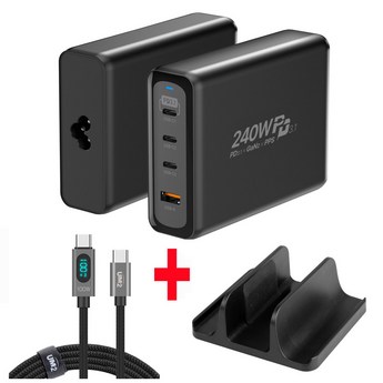 대용량 200W 맥북 노트북 충전기: 사테치 Gan PD 고속 멀티 충전기-추천-상품