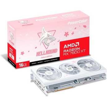 파워컬러 헬하운드 AMD 라데온 RX 7800 XT 16GB GDDR6 그래픽 카드-추천-상품