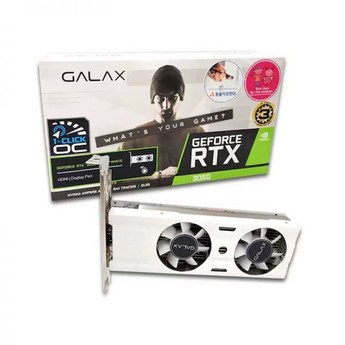 갤럭시코리아 GALAX 지포스 RTX3050 WHITE D6 6GB LP-추천-상품