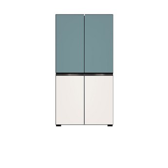 LG전자 디오스 4도어 870L 메탈 크림 화이트 / 크림 그레이（T873MHR111）-추천-상품