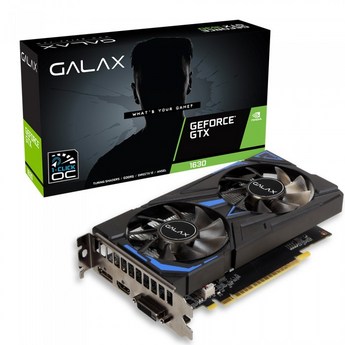 갤럭시코리아 GALAX 지포스 GTX 1630 EX BLACK OC D6 4GB-추천-상품