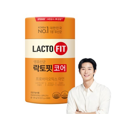 종근당 락토핏 생유산균 코어 1통(2개월분) 생 유산균, 120g, 1개_건강을 위한 락토핏