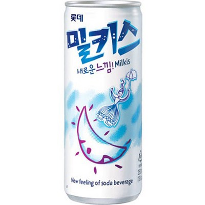  밀키스 탄산음료, 250ml, 30개 _밀키스의 달콤한 매력