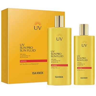 이자녹스 UV 선 프로 365 익스트림 선 플루이드 SPF50+ PA++++ 100ml + 70ml, 170ml, 1세트_완벽한 피부보호
