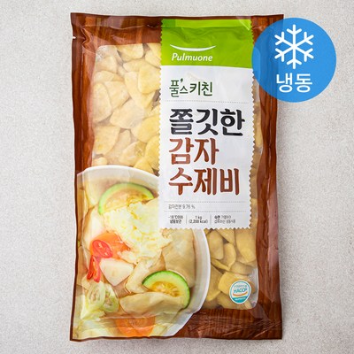  풀스키친 쫄깃한 감자 수제비 (냉동), 1kg, 1개 