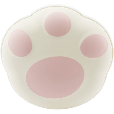 단미 고양이 발바닥 USB 충전식 양면 대용량 보조배터리 손난로, CAT PAW, 화이트