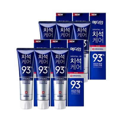  메디안 치석케어 오리지널 치약, 120g, 6개 _치약의 효과와 선택 방법