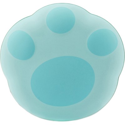 단미 고양이 발바닥 USB 충전식 양면 대용량 보조배터리 손난로, CAT PAW, 블루