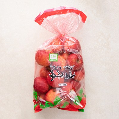 프레샤인 충주 GAP 인증 당도선별 작아도 맛있는 꼬마 햇 사과, 3kg, 1봉