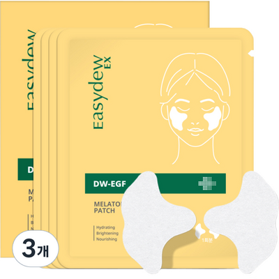 이지듀 멜라토닝 패치 DW-EGF, 4개입, 3개