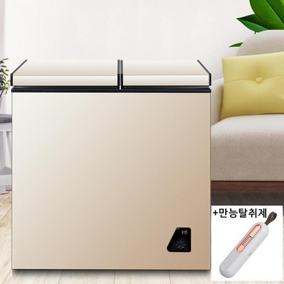 소형김치냉장고 작은 김치냉장고 양문형 78L +만능탈취제 포함, 실버+만능탈취제
