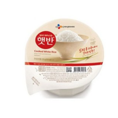  햇반 백미밥, 210g, 24개 _간편하고 맛있는 햇반 210g