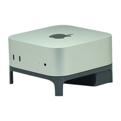 M4 Mac Mini 전용 발열 감소 스탠드, M4 Mac mini 기본형, 실버_아이맥미니 m4를 완벽하게 보호하는 최고의 거치대