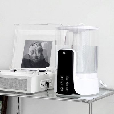 TSi 듀얼 가습기 6L 대용량 습도 조절 무드등 저소음, TSI-H600