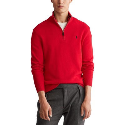 폴로 랄프로렌 캐시미어 니트 반집업 남자 스웨터 프리미엄 (6컬러) Cashmere Blend Quarter-Zip Sweater