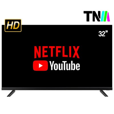 TNM 32인치 HD 스마트 LED TV TNM-D3200US 슬림베젤 LG패널탑재, 자가설치, 스탠드형