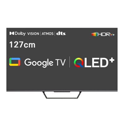 넥스 METZ GSQ50G 127cm 4K QLED+ TV/ 구글TV/ 2023년형/ 차원이 다른 고급스러운 디자인/ / NEX 메츠 GSQ50G, 자가설치, 스탠드형