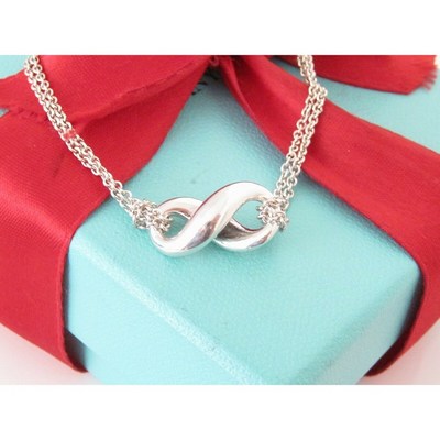 [해외]명품티파니앤코팔찌 Tiffany Co Silver Infinity Bracelet 7.25