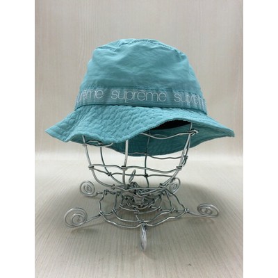 supreme ◆ 18ss tonal taping crusher 통 모자 m l 나일론 파란색