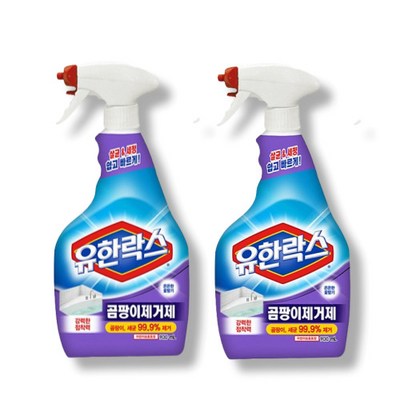 유한락스 곰팡이제거제, 900ml, 2개_극한의 강력함