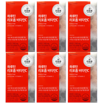 하루틴 리포좀 비타민C 1100mg 180정 6개월, 1개_피부를 부드럽게 가꾸는 리포좀비타민c