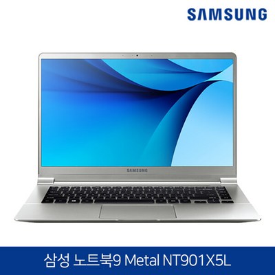 삼성전자 노트북9 METAL NT901X5L 가볍고 슬림한 1.29kg 코어i7 대용량 SSD512GB 윈10 탑재, WIN10 Home, 8GB, 512GB, 그레이
