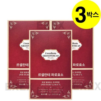 그레인온 르셀란테 파로효소 3박스, 3개, 90g