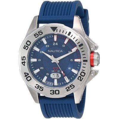 Nautica NAUTICA 신사 웨스트 뷰 44 MM 손목 시계