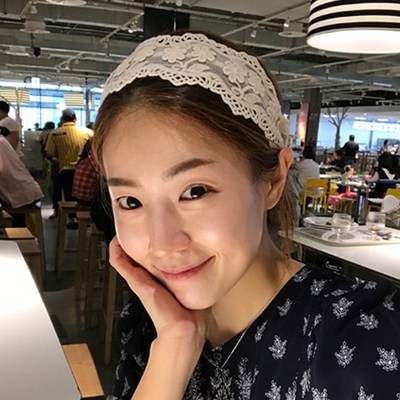 더옷장 플라워가든 레이스헤어밴드