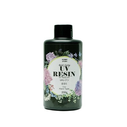 유브이레진/UV Resin/Cear Hard Tye/중점도/