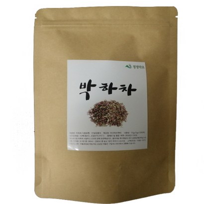 청명약초 박하차 티백 국내산 - 페퍼민트 리뷰후기