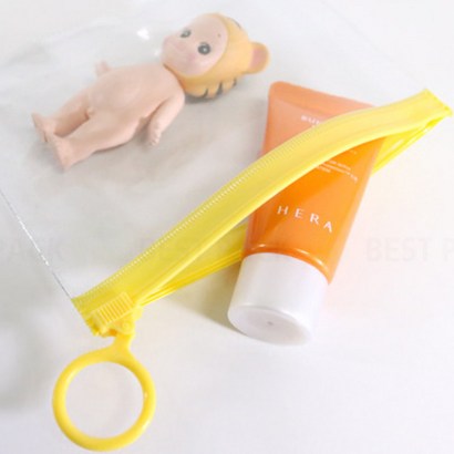 베스트 PVC 슬라이드 지퍼백 노랑고리  2015 리뷰후기