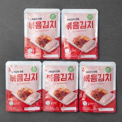 일미 두부김치용 볶음김치 리뷰후기