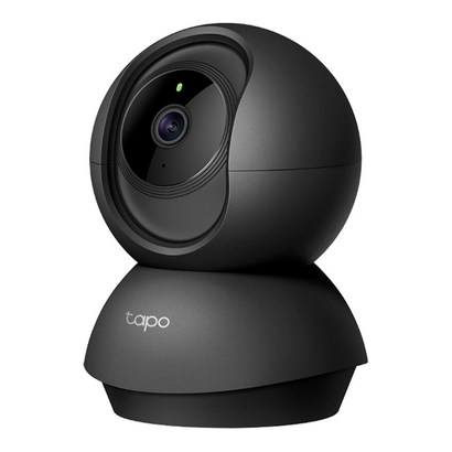 티피링크 300만화소 회전형 스마트 홈 보안 Wi-Fi 카메라 실내용 블랙, Tapo C211, 1개