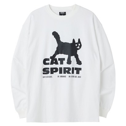 어반에이지 Cat Spirit 롱슬리브 티셔츠