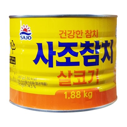 사조 살코기 참치, 1.88kg, 1개