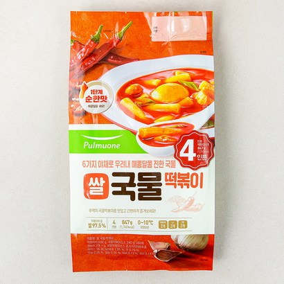 풀무원 국물떡볶이 4인분 리뷰후기