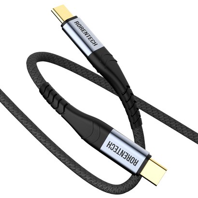 로랜텍 C to C D USB 31 en2 고속충전 케이블 100W 1