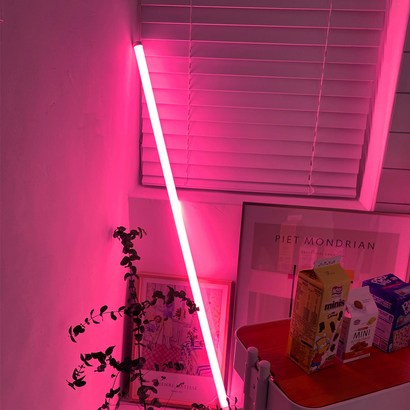 셀프미 LED 네온바 조명 리뷰후기